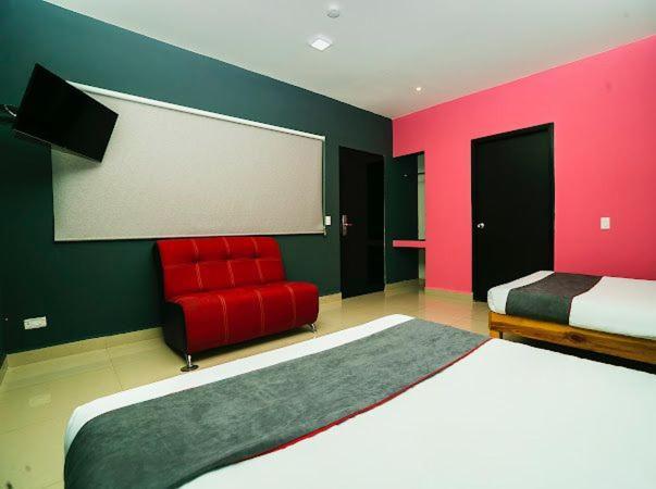 Hotel Adhoc Plaza Monterrey Exterior foto